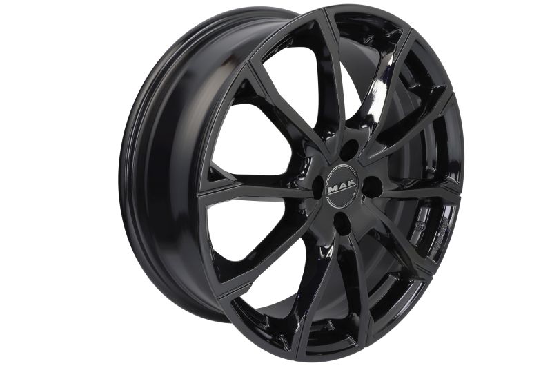 Janta aliaj 6.5x17 inch 58,1 mm negru lucios