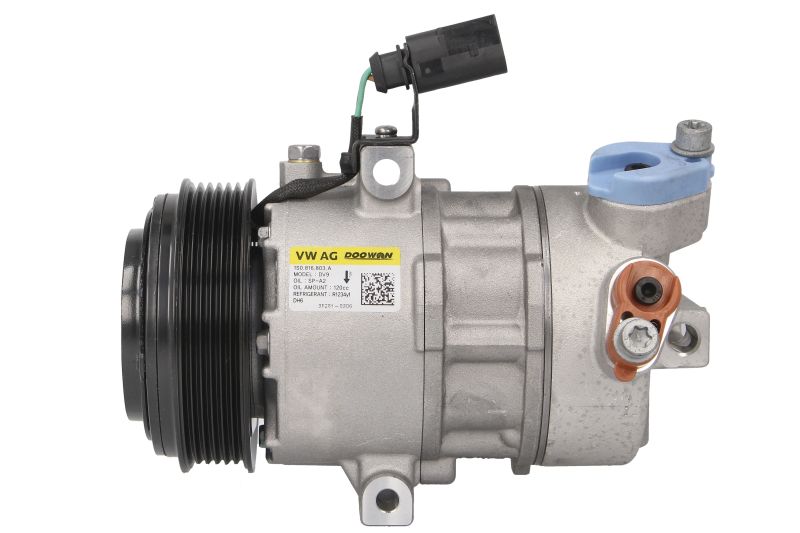 Compresor climatizare DV9 R1234yf 12V 110 mm