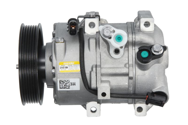 Compresor climatizare DVE18N R134a 12V 118 mm