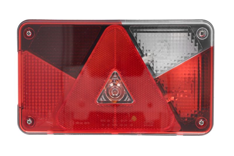 Lampa spate LED/bec 12V roșu-alb