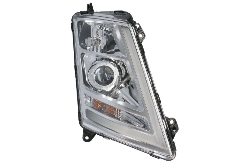 Far fata dreapta halogen manual cromat