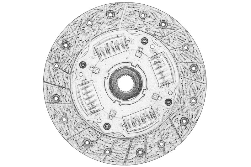 Disc ambreiaj 190 mm 24 dinti