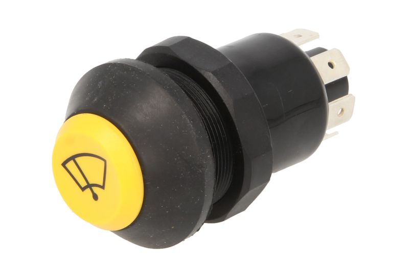 Comutator ștergător 12V/24V galben