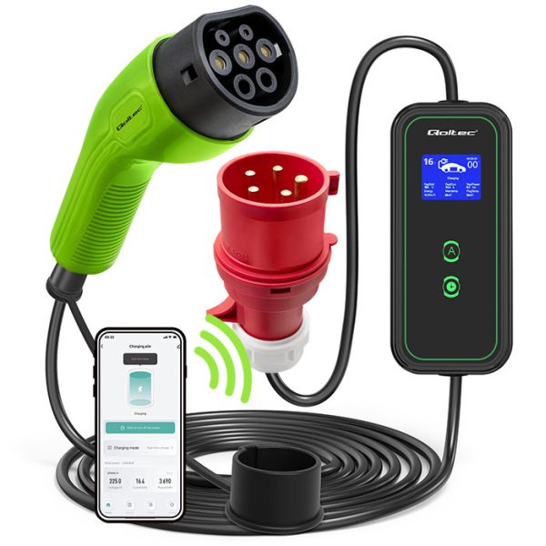 Dispozitiv de incarcare ca vehicul electric 11 kW cablu 5 m