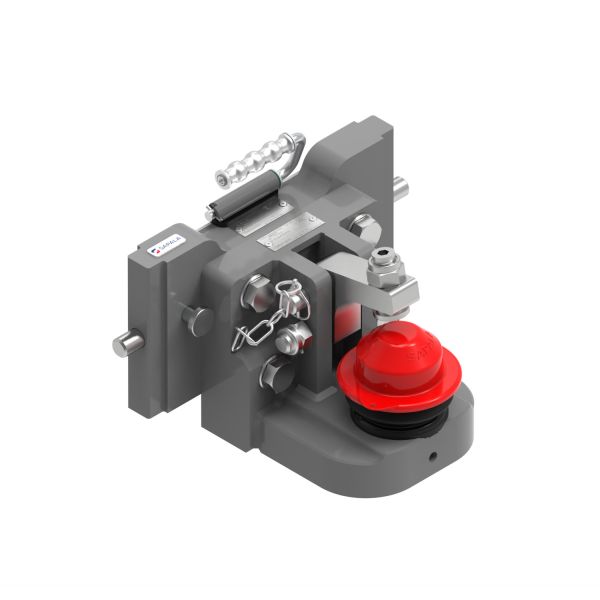 Transport hitch 312x31 mm pivot 22 mm gri