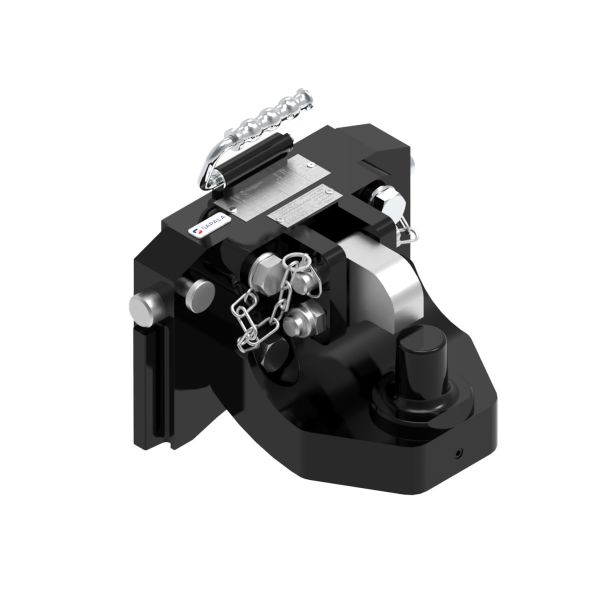 Transport hitch lățime 330 mm grosime 20 mm filet M20 mm negru