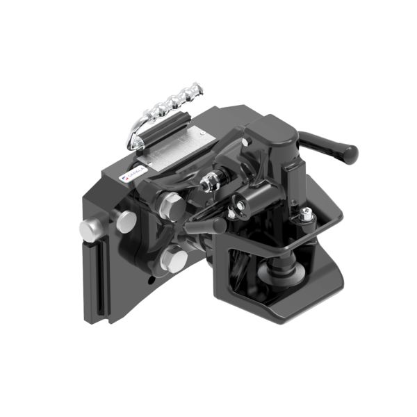 Transport hitch 330x20 mm filet M20 M16 negru