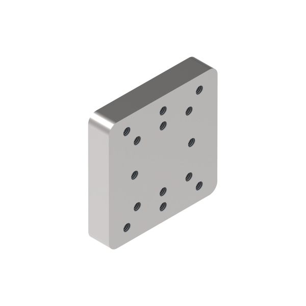 Hitch fixare plate 40 mm filet M16