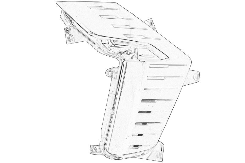 Lumini de zi față 12 V