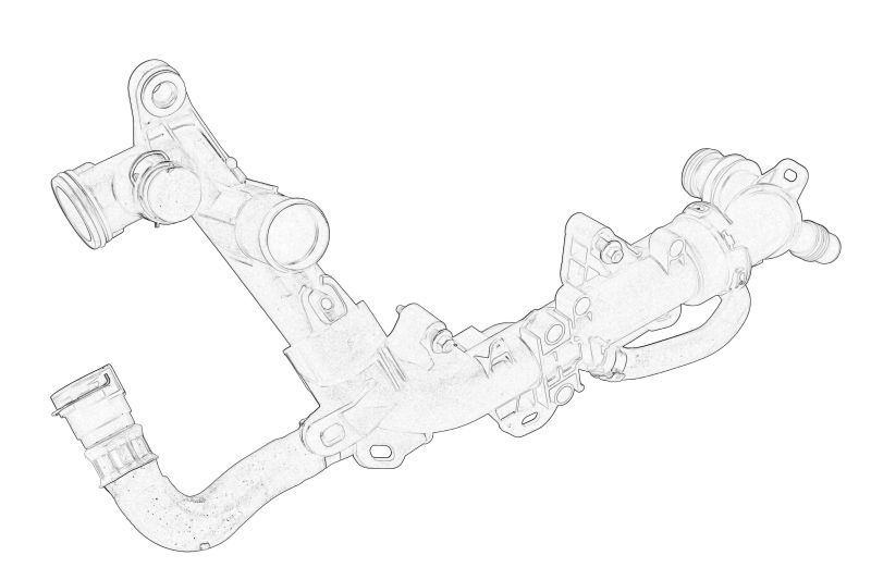 Flansa lichid racire