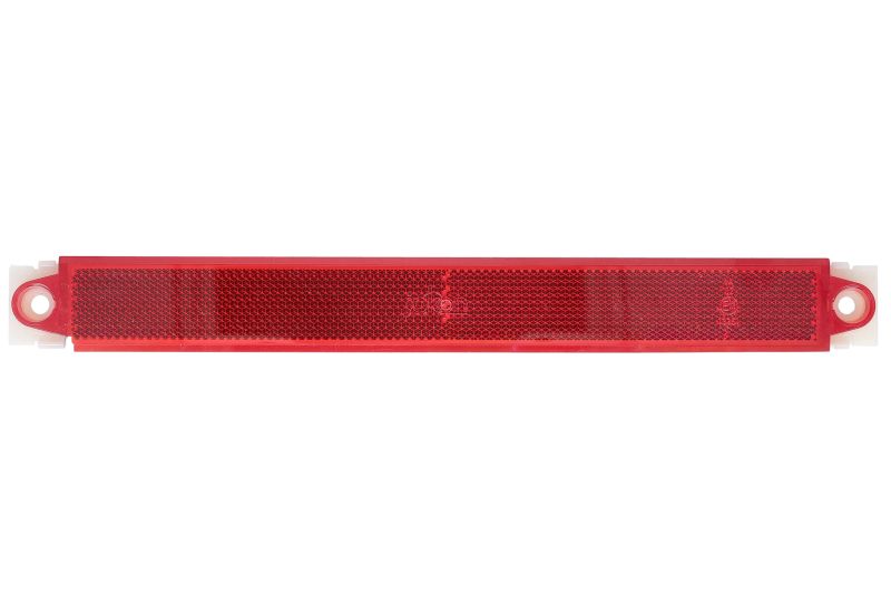 Reflector spate 252x28 mm rosu