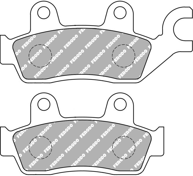 Set placute frana frana disc fata