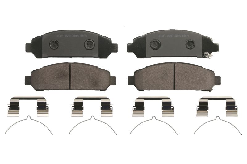 Set placute frana fata 167.7x53.2x18.7 mm