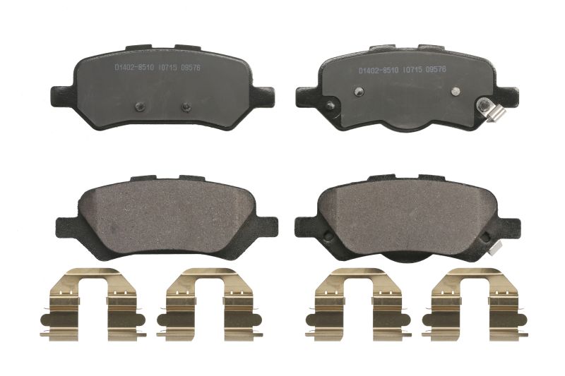 Set placute frana spate 116.6x45x16.8 mm