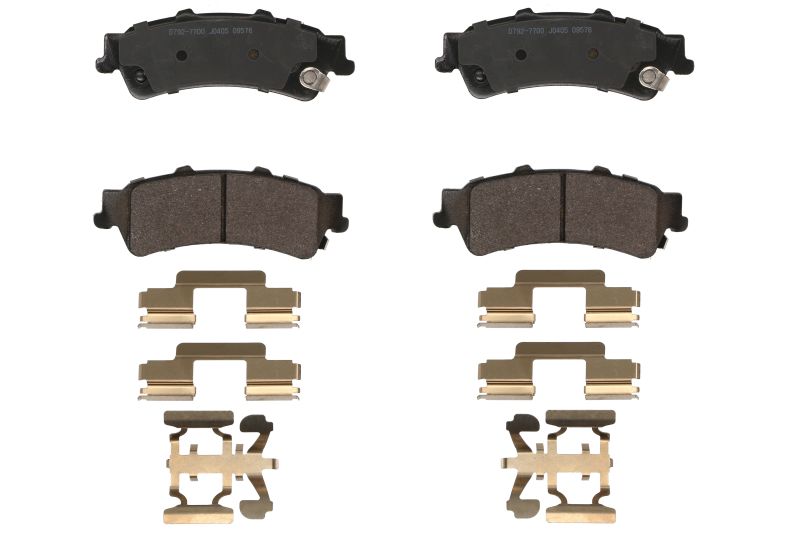 Set placute frana spate 142.7x51.4x16.1 mm