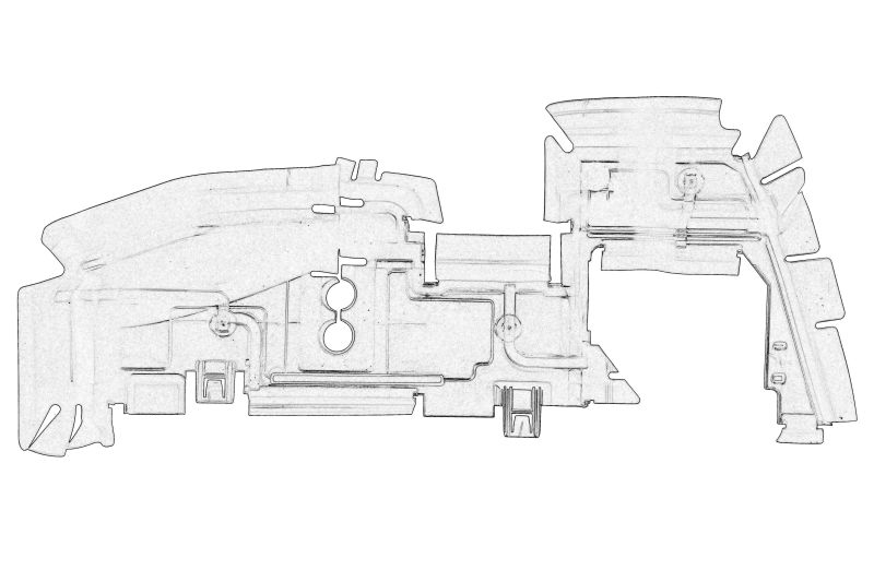 Modul control debit aer dreapta original