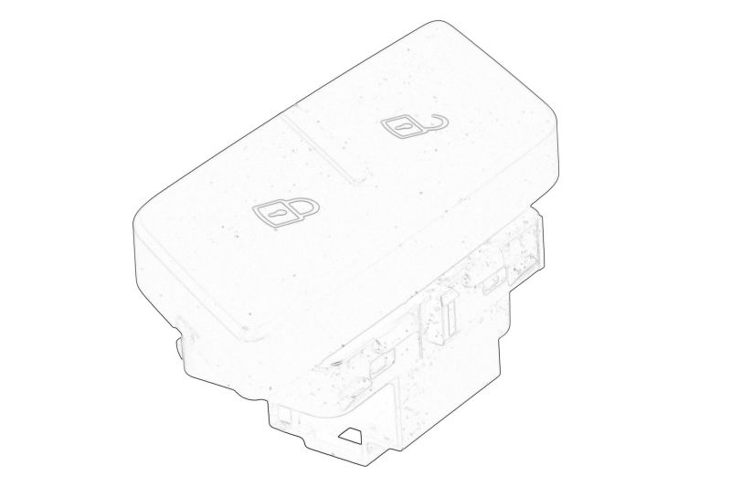 Element de blocare usa centrala bolt; comutatorul de blocare a usii original 