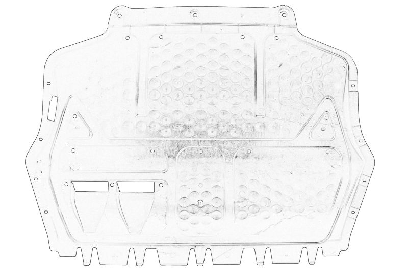 Motor / transmisie sub capac husa original 