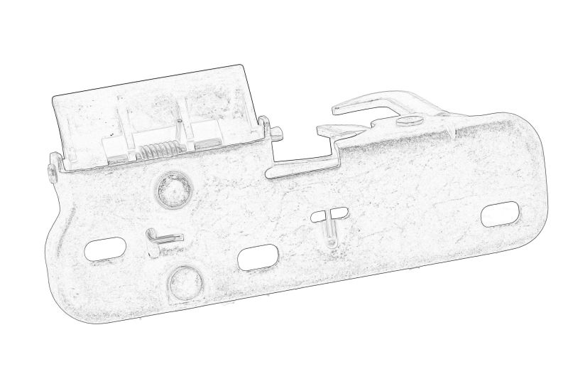Blocator carlig (capac motor) original 
