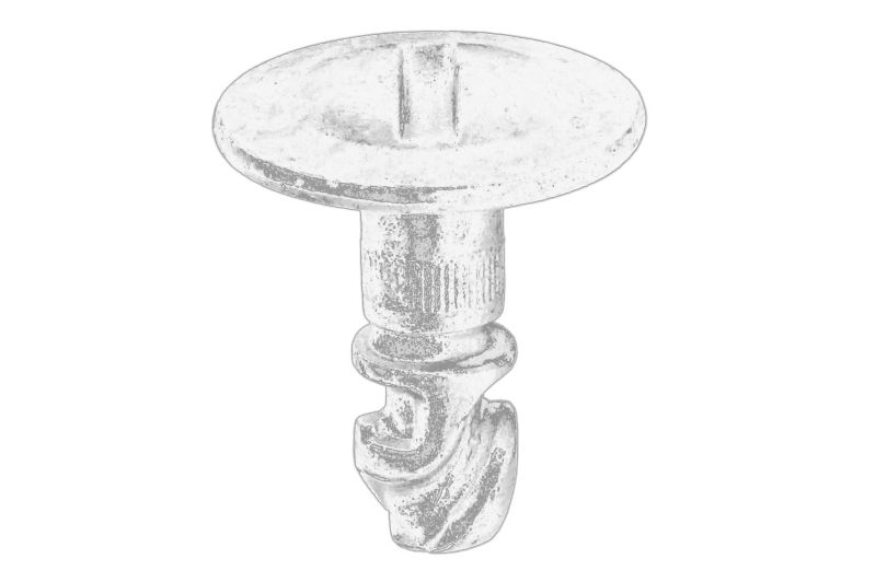Pinul de tapiterie (aplicatie: garnitura de garderoba) original