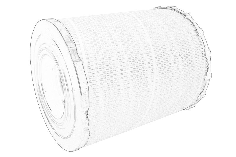 Filtru aer (element filtrant) original