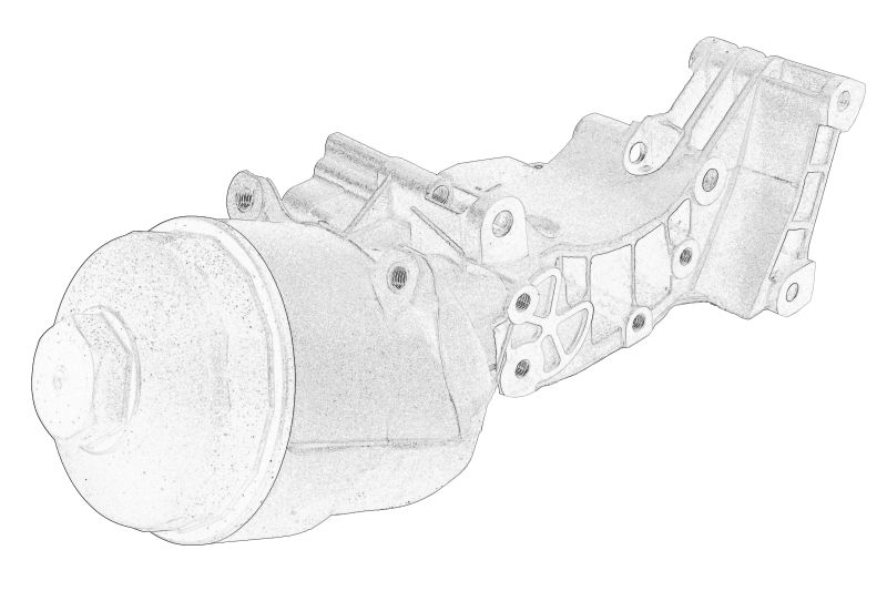 Carcasa filtru ulei originala
