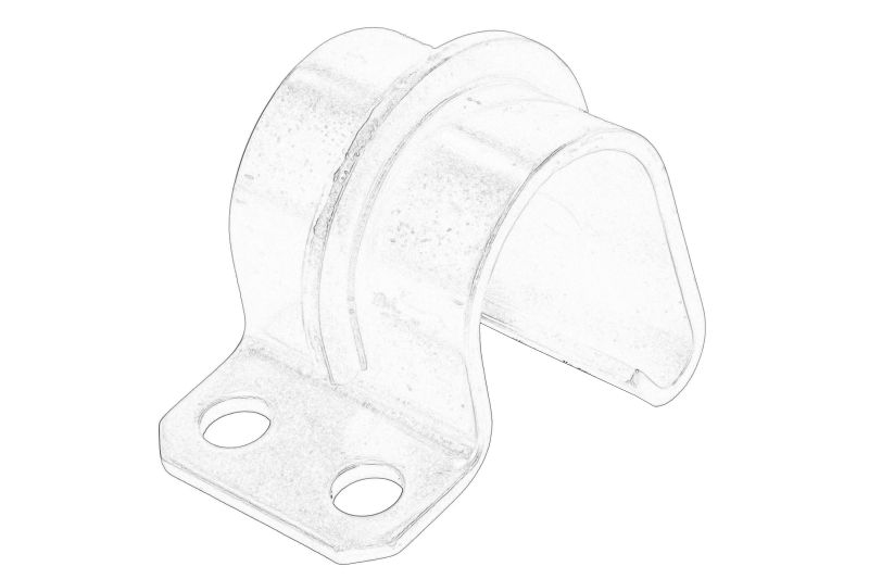 Fiting, clema de cauciuc a barei stabilizatoare spate dreapta/stanga original