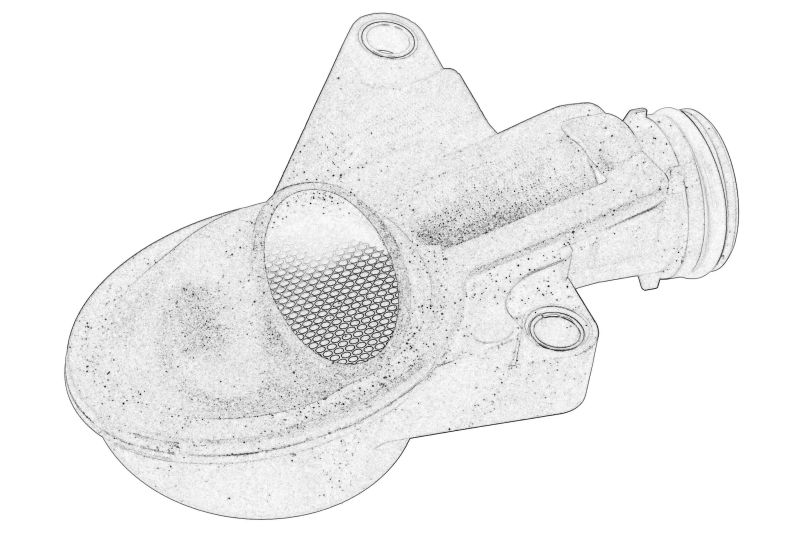 Elementul pompei de ulei ((en) oil pump suction pipe) original