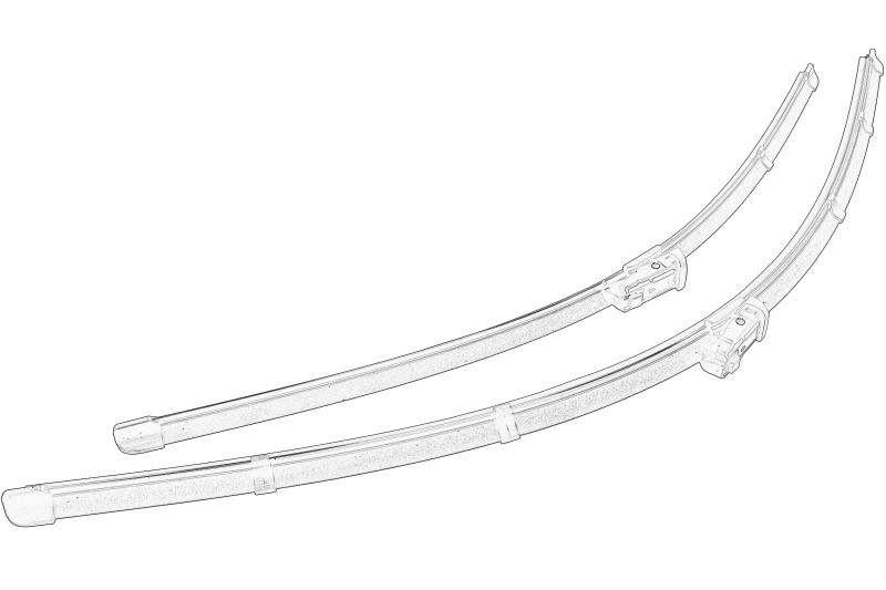 Lama stergatoare Plat Fata 750/600mm originala 