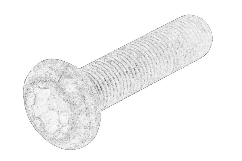 Surubul capacului butucului rotii (M12x1,25) original