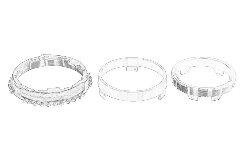 Inel sincromesh (necesita verificare VIN; set, pinion 1/2) JH original 