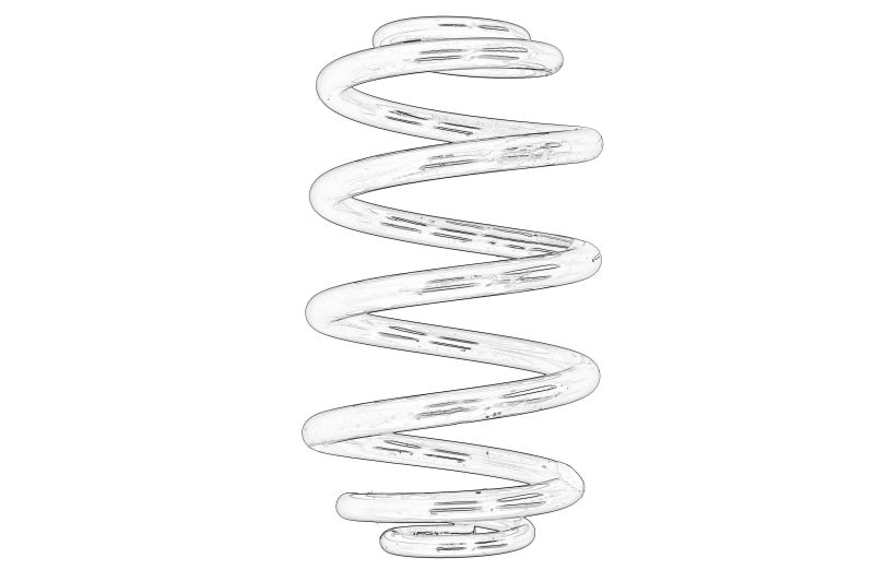 Arc elicoidal spate dreapta/stanga (ranforsat) original