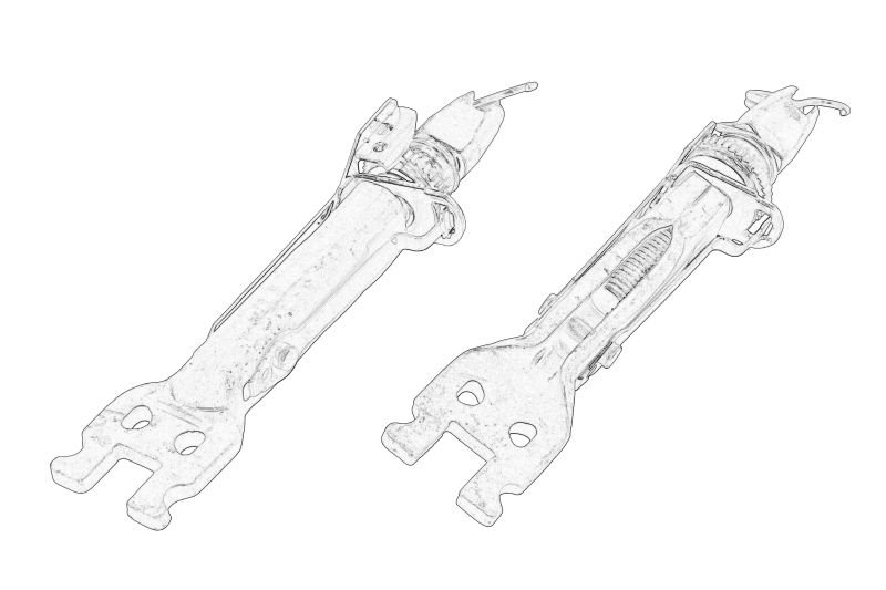 Auto-reglare sabot frana (set) original 