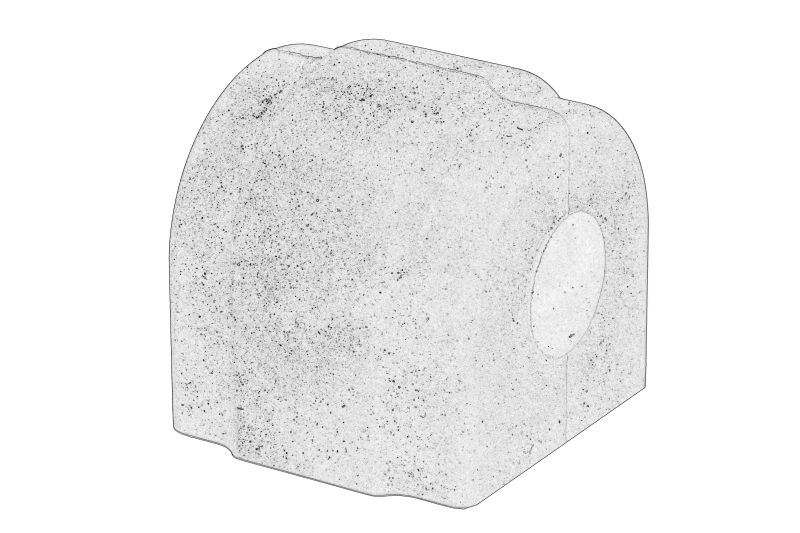Bucsa de bare stabilizatoare fata interior Dreapta/Stanga (23mm) originala