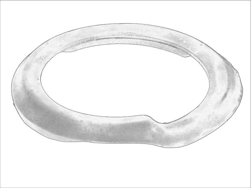 Masina de spalat cu arc fata (inferior) (fund) originala