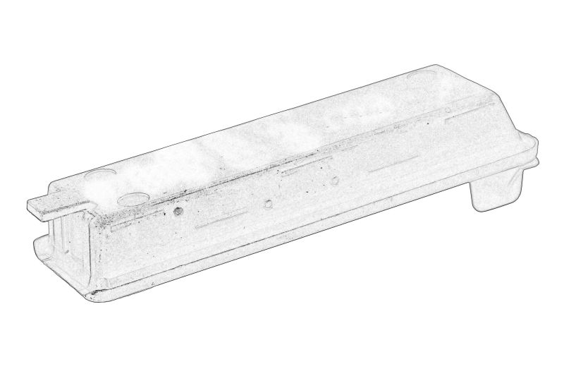 Capacul filtrului cabinei original 