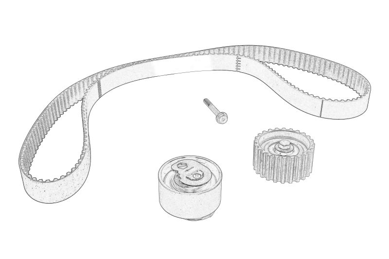 Set de distributie (curea + pinion) original