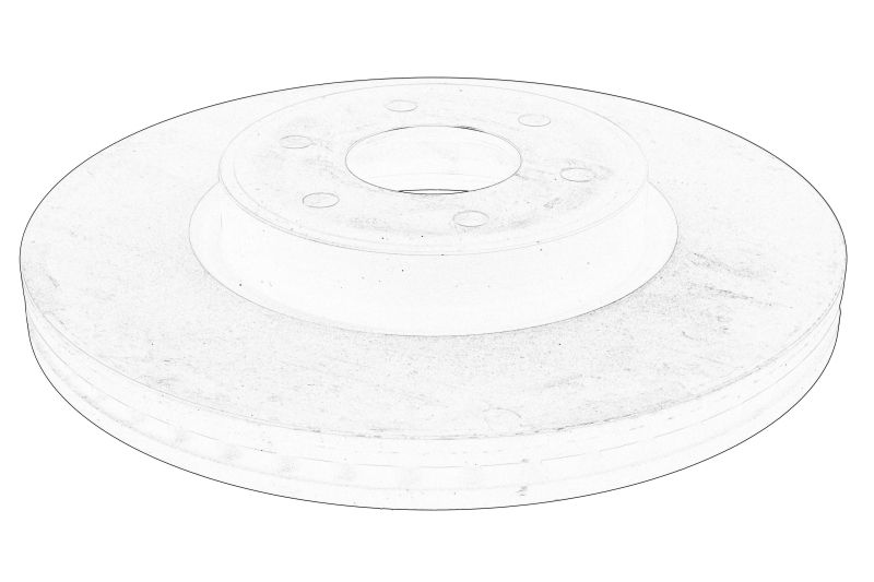 Disc frana fata dreapta/stanga original