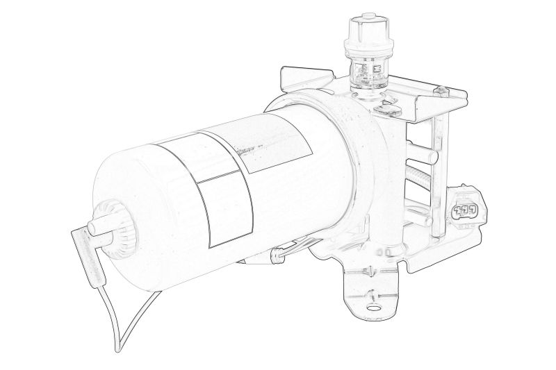 Carcasa filtru aer (cu filtru) originala