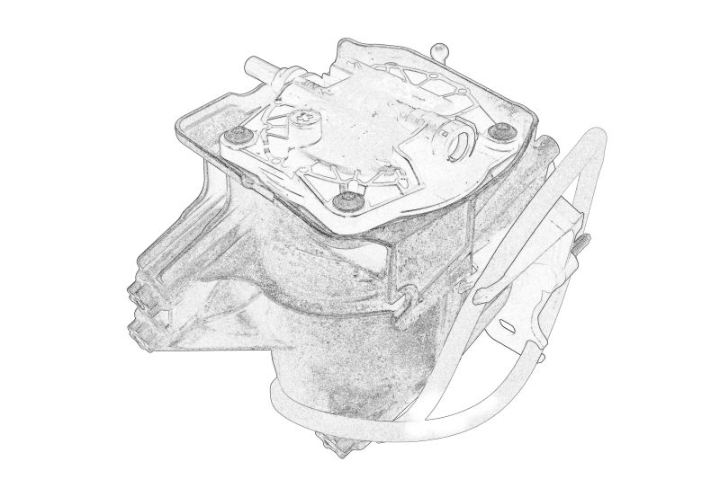 Carcasa filtru aer (cu filtru) originala