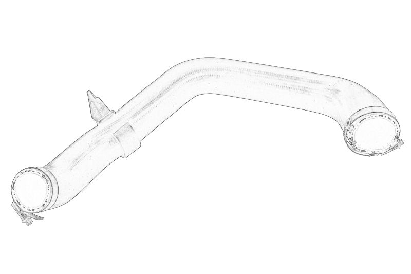 Element de turbocompresor, tub de incarcare aer original 