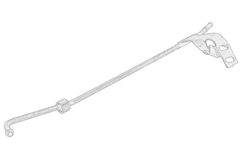 Furtun de presiune a filtrului de particule diesel original 