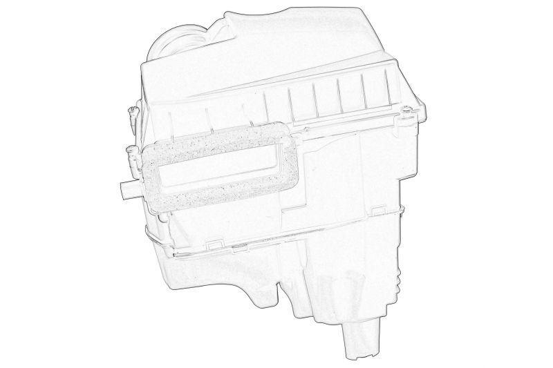 Carcasa filtru aer (cu filtru) originala 