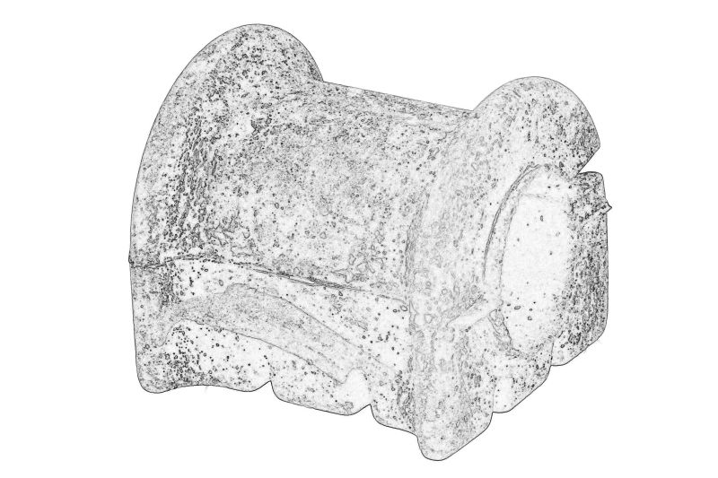 Bucsa de bare stabilizatoare fata Dreapta/Stanga (23,5mm) originala