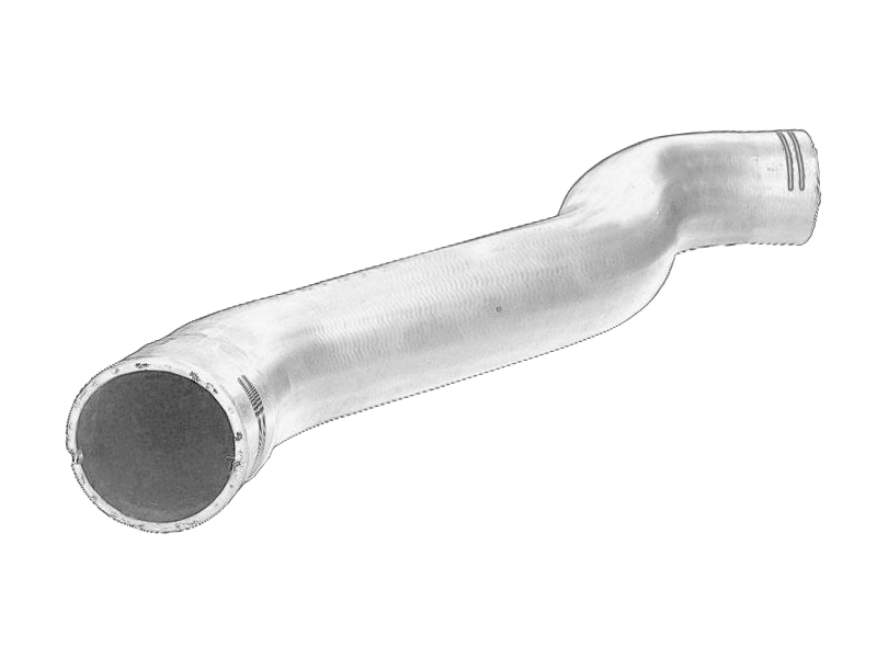 Furtun intercooler dreapta (superior, lung) original