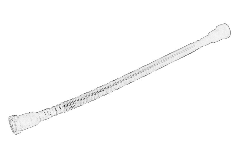Furtun/conducta de frana Fata (lungime 326mm) originala