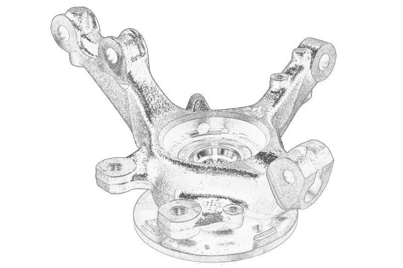 Fuzeta Fata Dreapta ((EN) pin diameter 78; set) originala