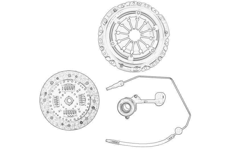 Kit ambreiaj cu rulment hidraulic original 
