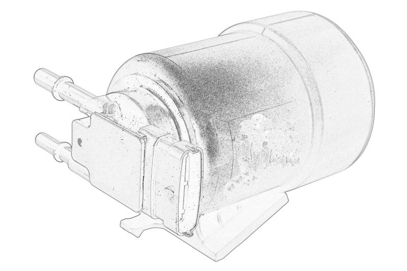 Carcasa filtru aer (cu filtru; set) originala