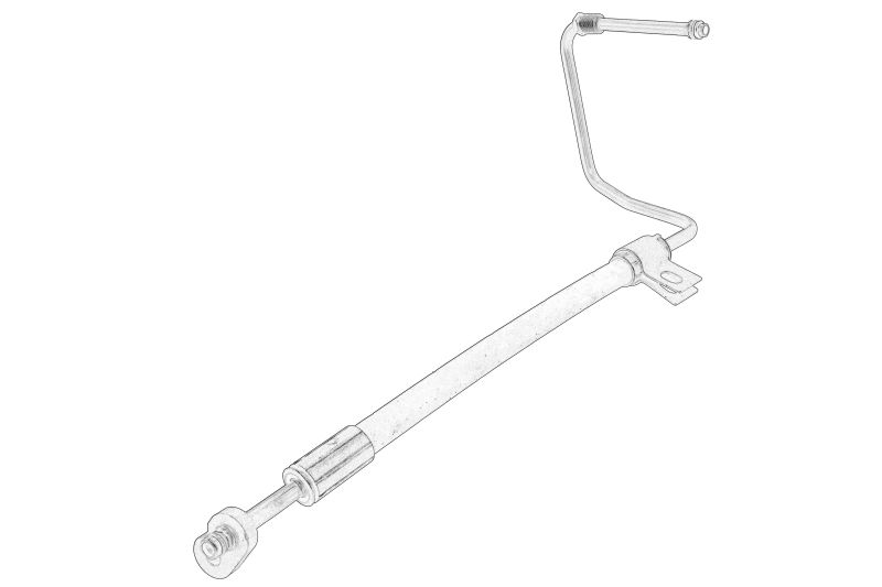Furtun/conducta hidraulica de suspensie spate dreapta originala